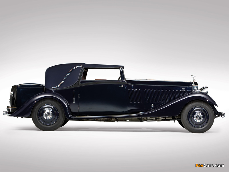 Rolls-Royce Phantom II Continental Sedanca Coupe 1933 wallpapers (800 x 600)