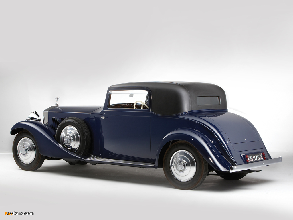 Rolls-Royce Phantom II Continental Sport Coupe 1933 wallpapers (1024 x 768)