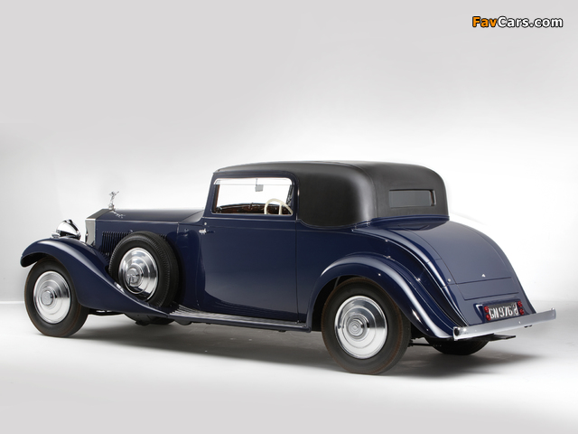 Rolls-Royce Phantom II Continental Sport Coupe 1933 wallpapers (640 x 480)