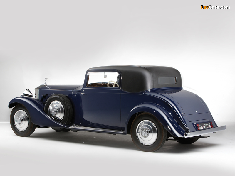Rolls-Royce Phantom II Continental Sport Coupe 1933 wallpapers (800 x 600)