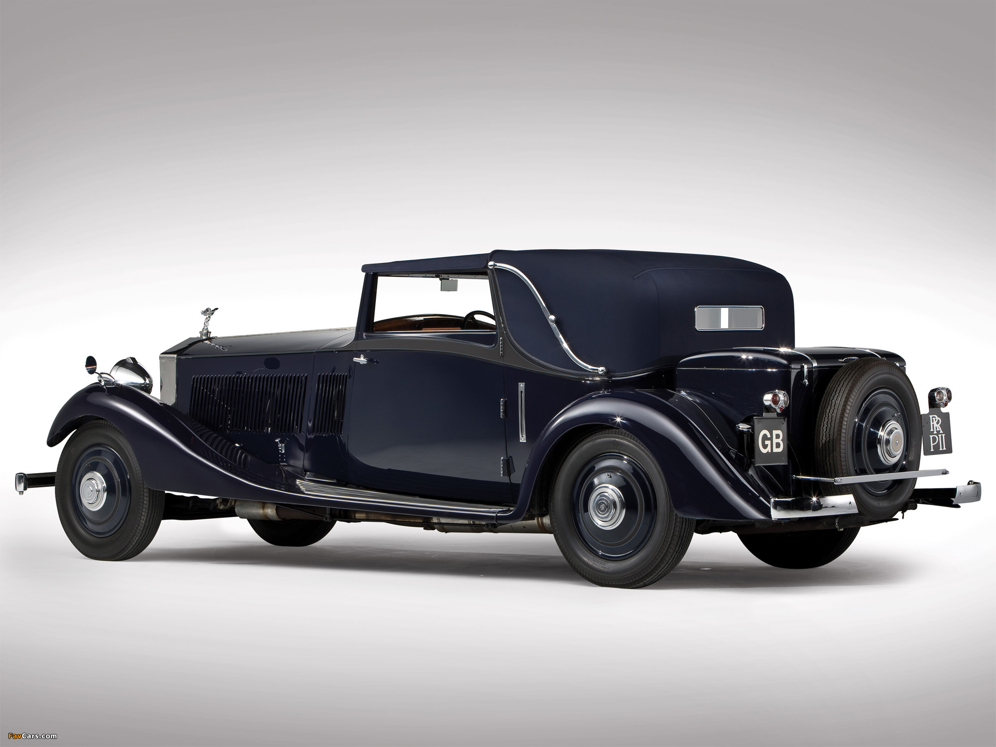 Rolls-Royce Phantom II Continental Sedanca Coupe 1933 wallpapers (2048 x 1536)