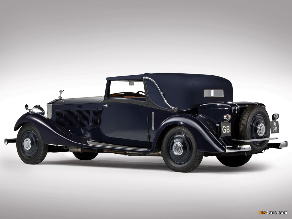 Rolls-Royce Phantom II Continental Sedanca Coupe 1933 wallpapers (1024 x 768)