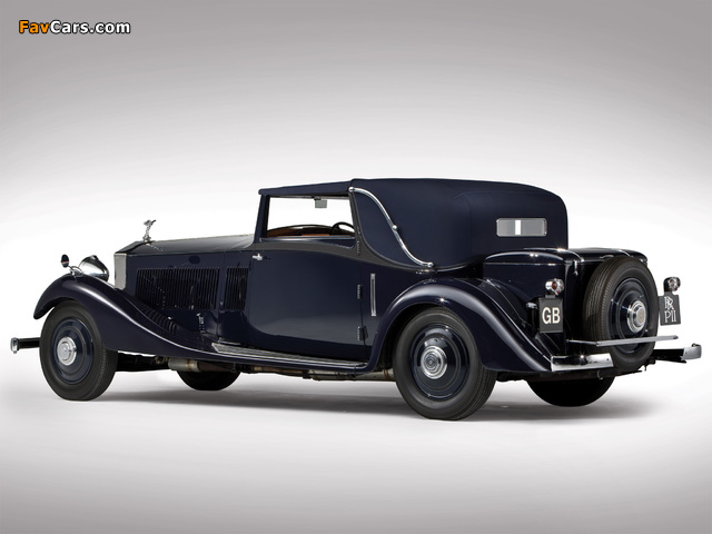 Rolls-Royce Phantom II Continental Sedanca Coupe 1933 wallpapers (640 x 480)