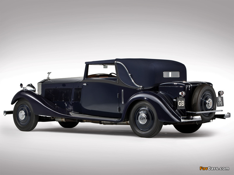 Rolls-Royce Phantom II Continental Sedanca Coupe 1933 wallpapers (800 x 600)