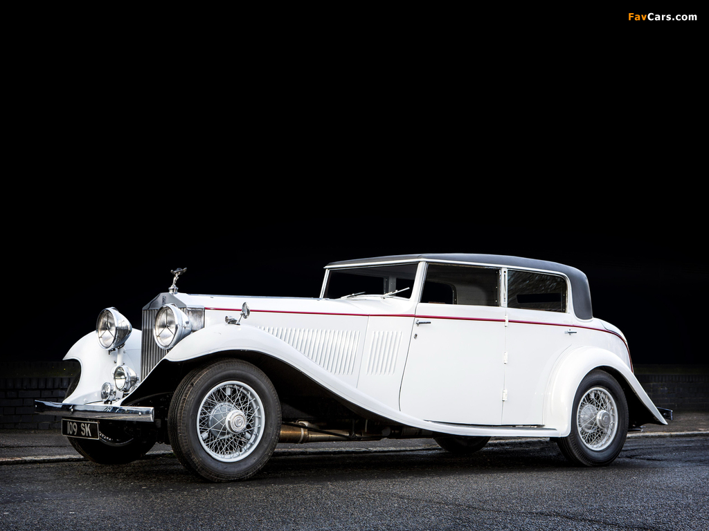 Rolls-Royce Phantom II 40/50 HP Continental Sports Saloon by Gurney Nutting 1934 wallpapers (1024 x 768)