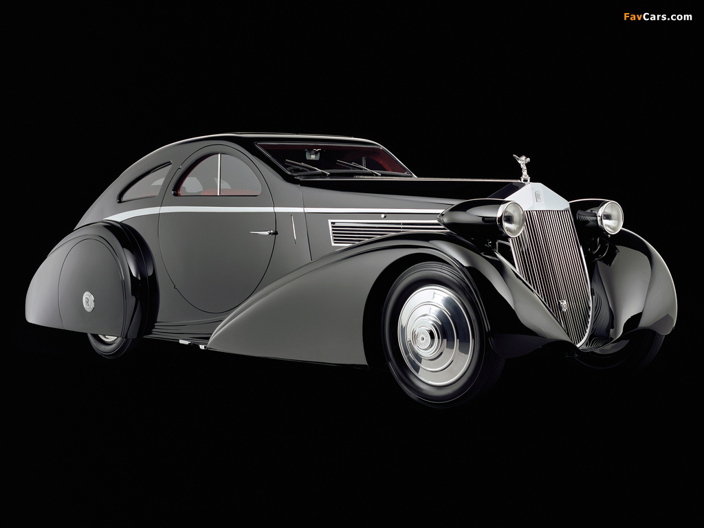 Rolls-Royce Phantom I Jonckheere Coupe 1934 wallpapers (1024 x 768)