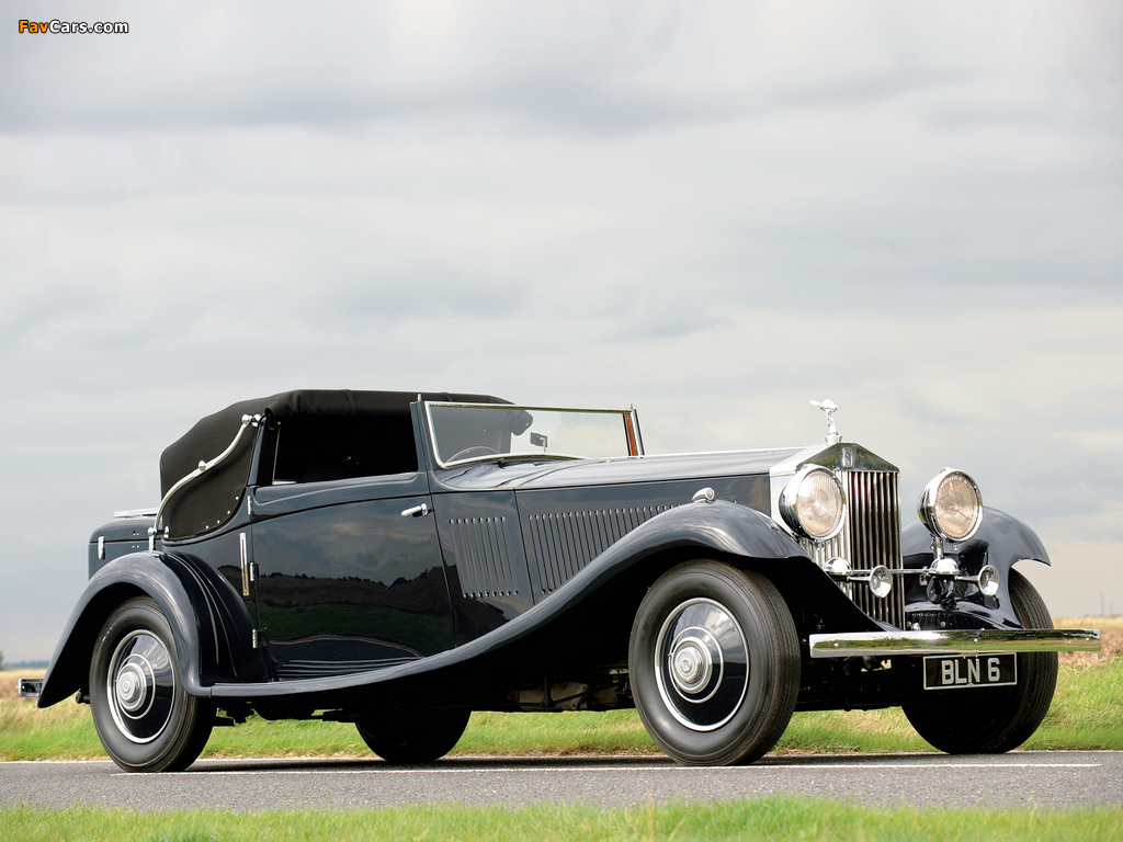 Rolls-Royce Phantom II Continental Drophead Coupe 1934 wallpapers (1024 x 768)