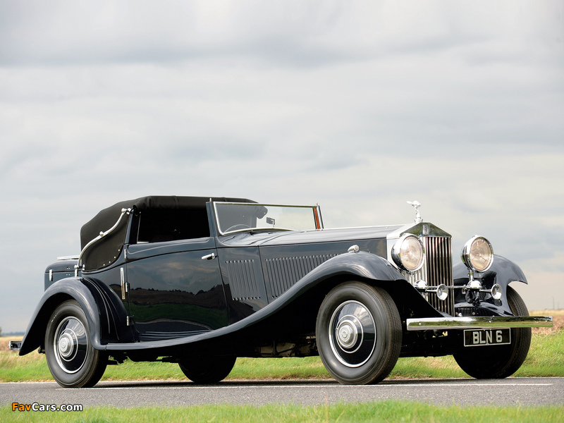 Rolls-Royce Phantom II Continental Drophead Coupe 1934 wallpapers (800 x 600)
