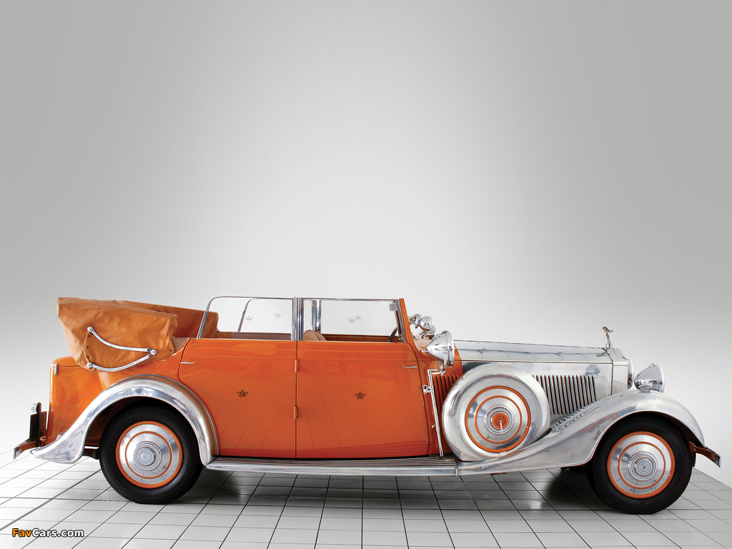 Rolls-Royce Phantom II 40/50 HP Cabriolet Star of India 1934 wallpapers (1024 x 768)