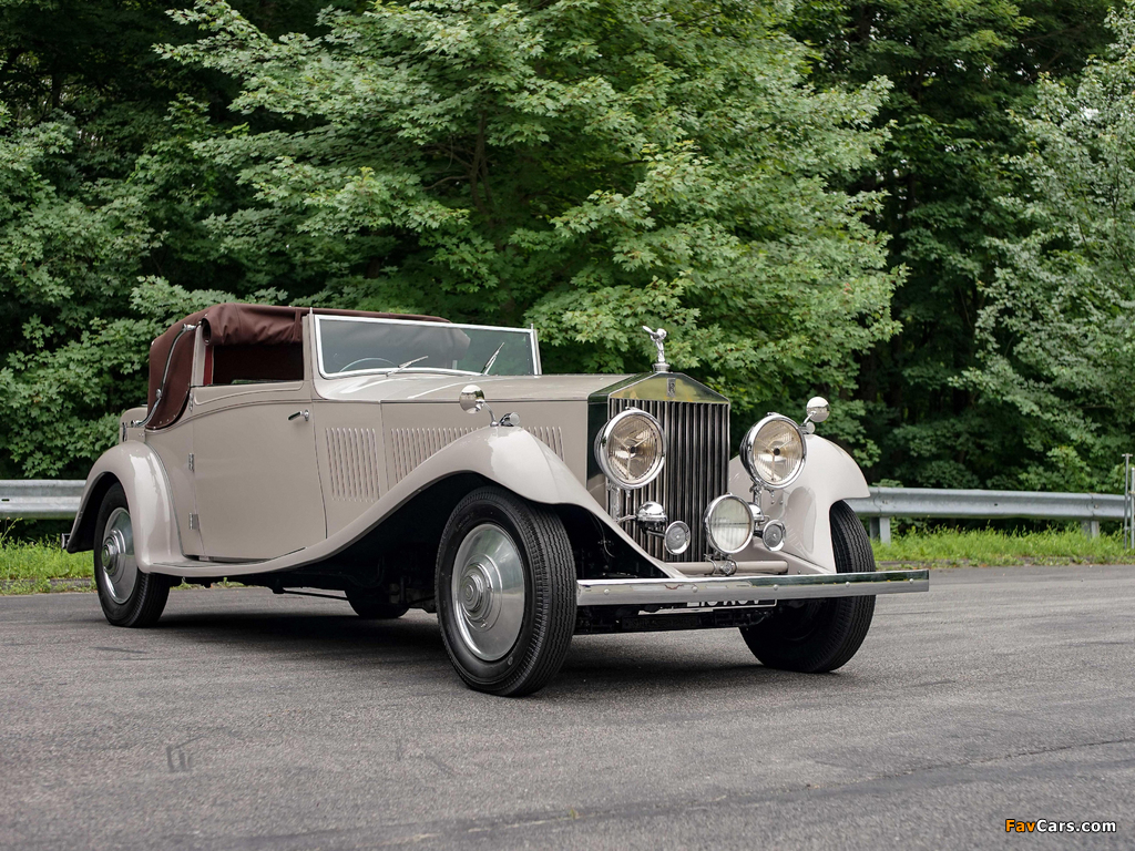 Rolls-Royce Phantom II Continental Owen Sedanca Coupe by Gurney Nutting 1934 wallpapers (1024 x 768)