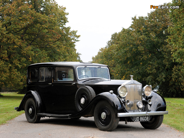 Rolls-Royce Phantom III Limousine by Barker 1937 wallpapers (640 x 480)