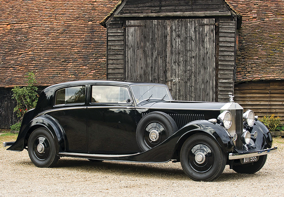 Rolls-Royce Phantom III Saloon by Mulliner 1938 wallpapers