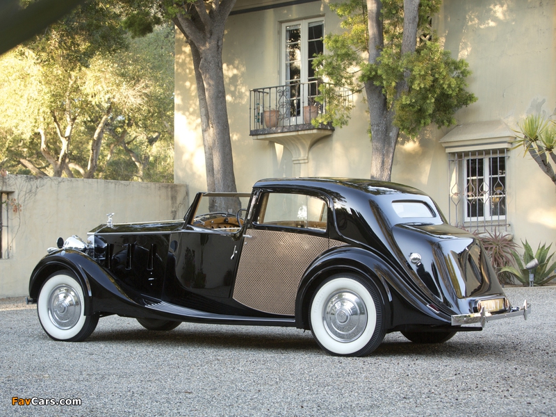 Rolls-Royce Phantom III Sedanca de Ville by Park Ward 1938 wallpapers (800 x 600)