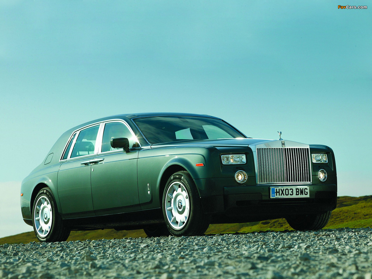 Rolls-Royce Phantom UK-spec 2003–09 wallpapers (1280 x 960)