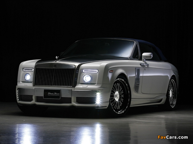 WALD Rolls-Royce Phantom Drophead Coupe Black Bison Edition 2012 wallpapers (640 x 480)