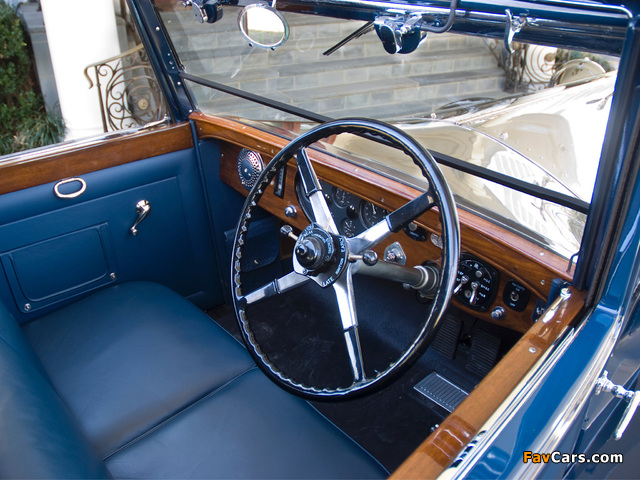 Rolls-Royce Phantom II Imperial Cabriolet by Hibbard & Darrin 1929 wallpapers (640 x 480)