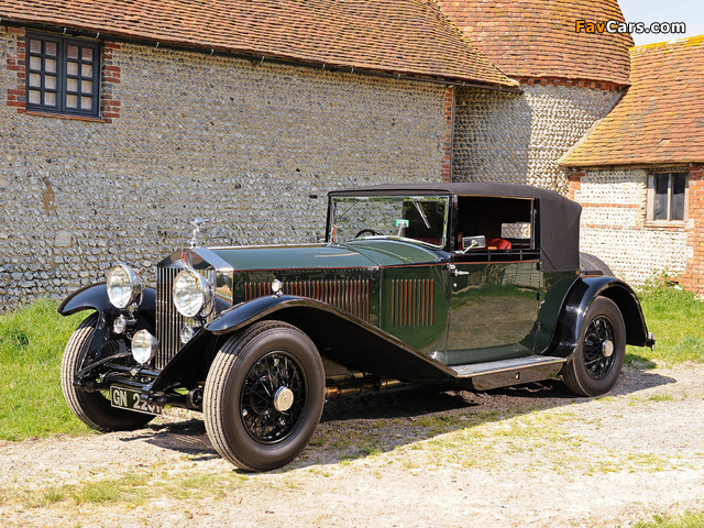 Rolls-Royce Phantom Continental Coupe by Barker (II) 1930 wallpapers (640 x 480)