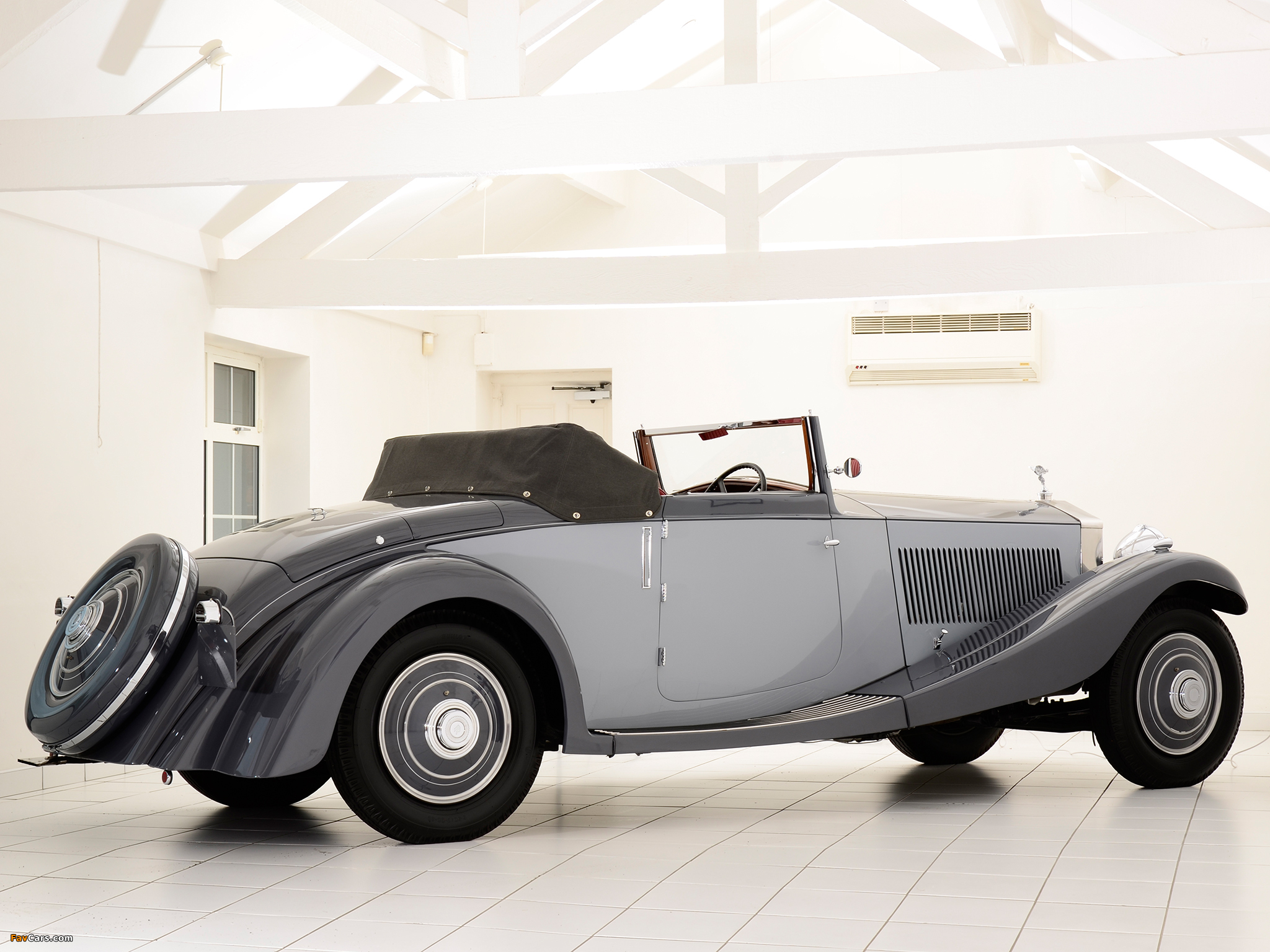 Rolls-Royce Phantom II Continental Drophead Coupe by Freestone & Webb 1932 wallpapers (2048 x 1536)