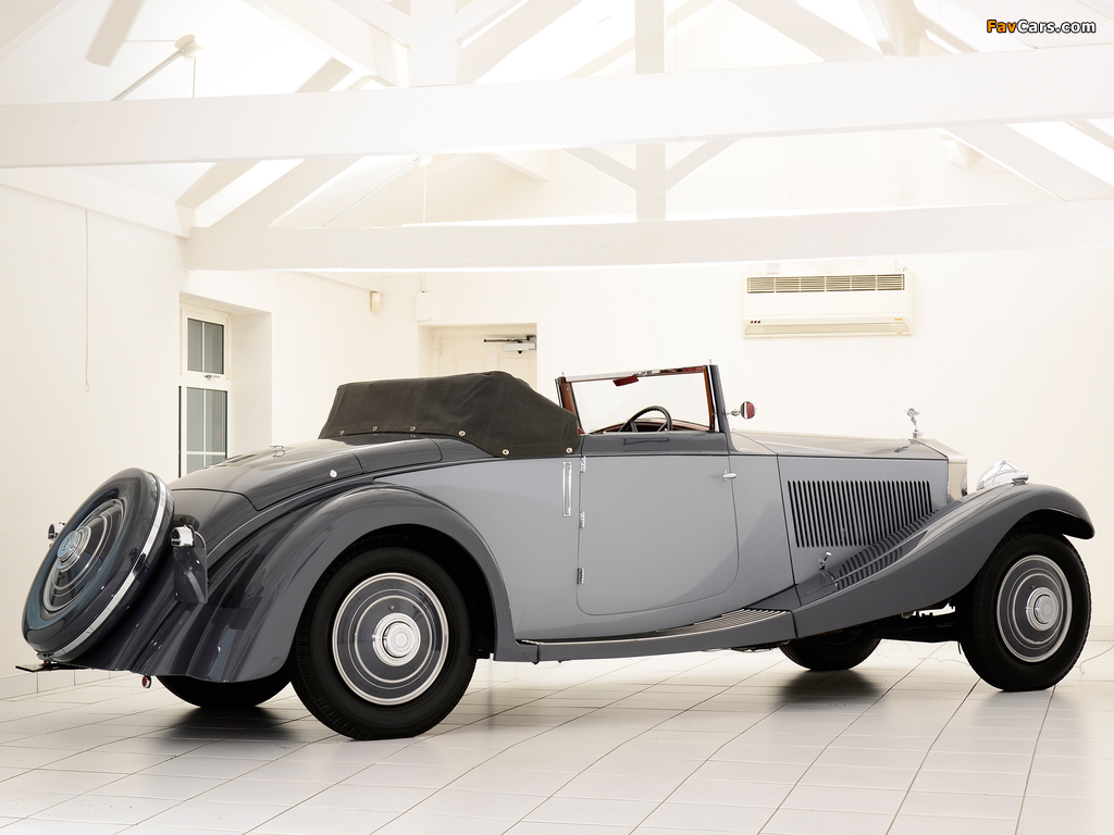 Rolls-Royce Phantom II Continental Drophead Coupe by Freestone & Webb 1932 wallpapers (1024 x 768)