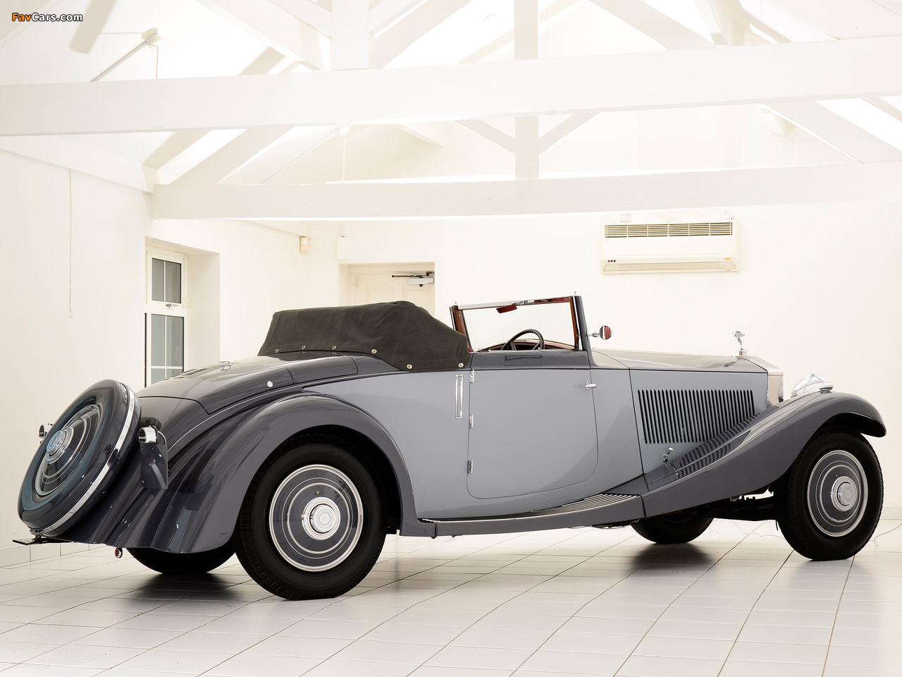 Rolls-Royce Phantom II Continental Drophead Coupe by Freestone & Webb 1932 wallpapers (1280 x 960)