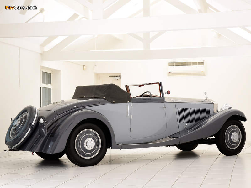 Rolls-Royce Phantom II Continental Drophead Coupe by Freestone & Webb 1932 wallpapers (800 x 600)