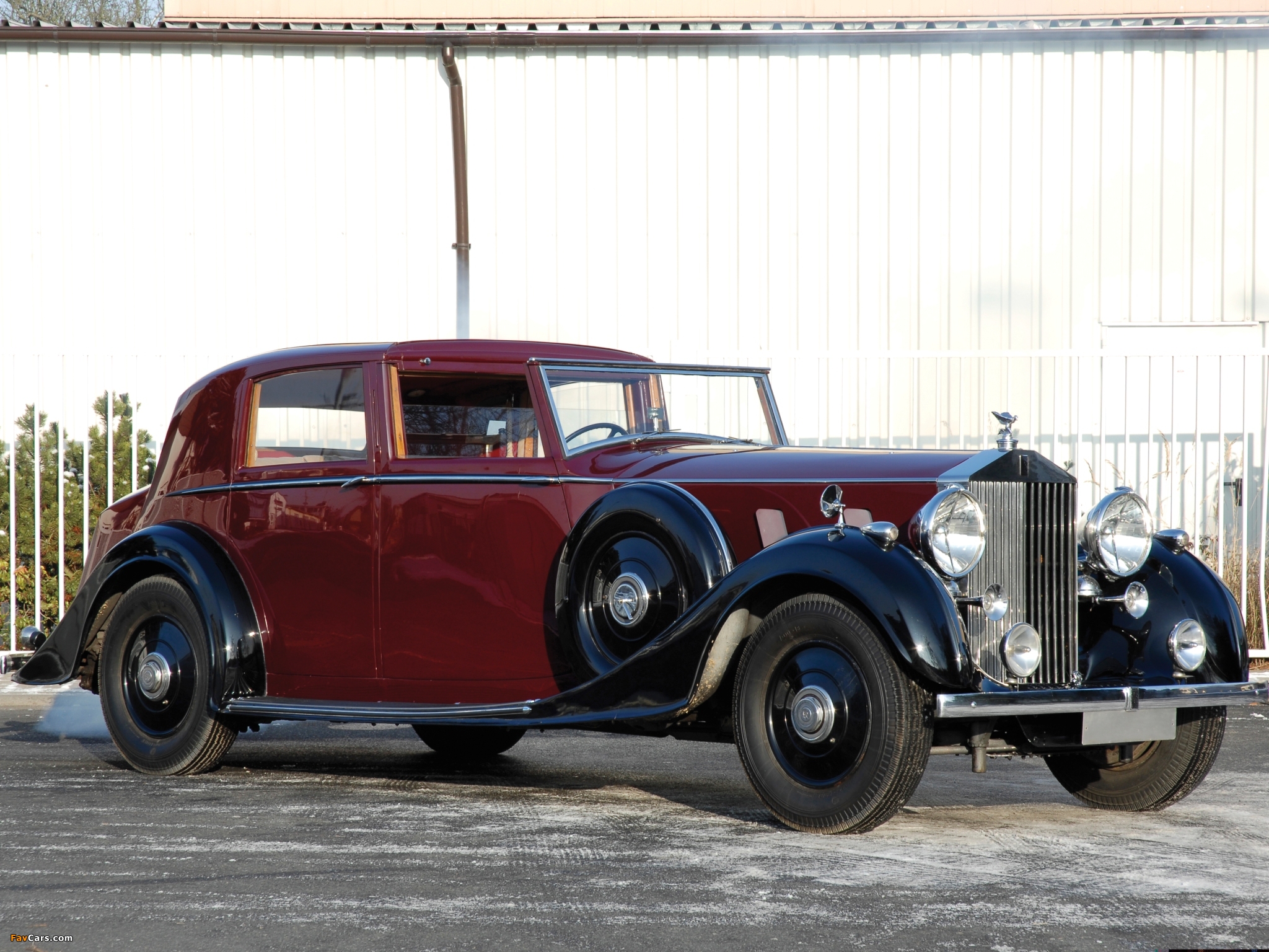 Rolls-Royce Phantom Sedanca de Ville (III) 1936 wallpapers (2048 x 1536)