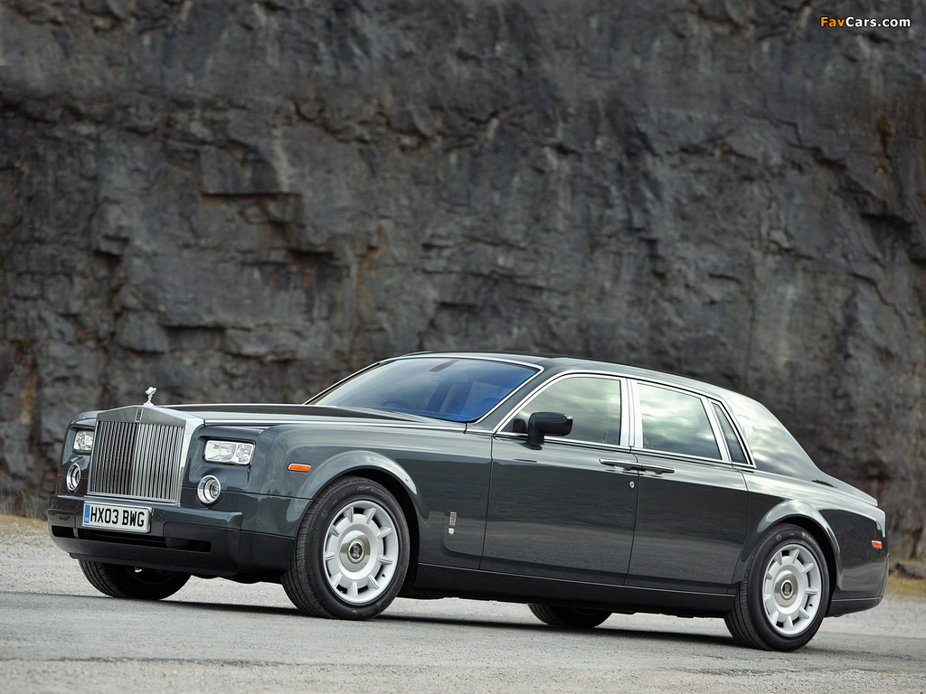 Rolls-Royce Phantom 2003–09 wallpapers (1024 x 768)