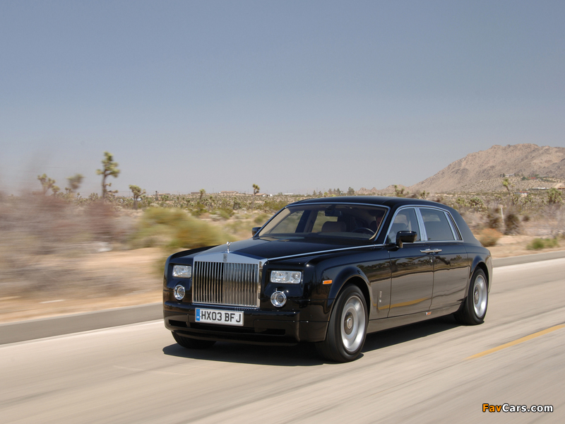 Rolls-Royce Phantom EWB 2005–09 wallpapers (800 x 600)