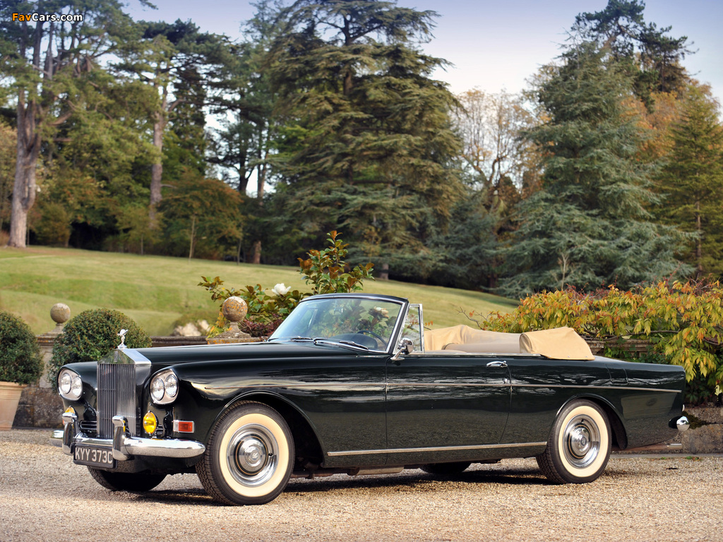 Images of Rolls-Royce Silver Cloud Mulliner Park Ward Drophead Coupe (III) 1966 (1024 x 768)
