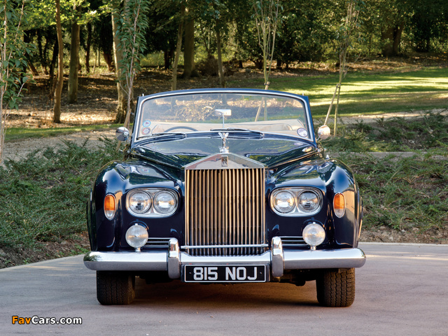Pictures of Rolls-Royce Silver Cloud Drophead Coupe UK-spec (III) 1962–66 (640 x 480)