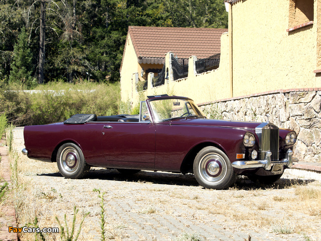 Pictures of Rolls-Royce Silver Cloud Mulliner Park Ward Drophead Coupe (III) 1966 (640 x 480)