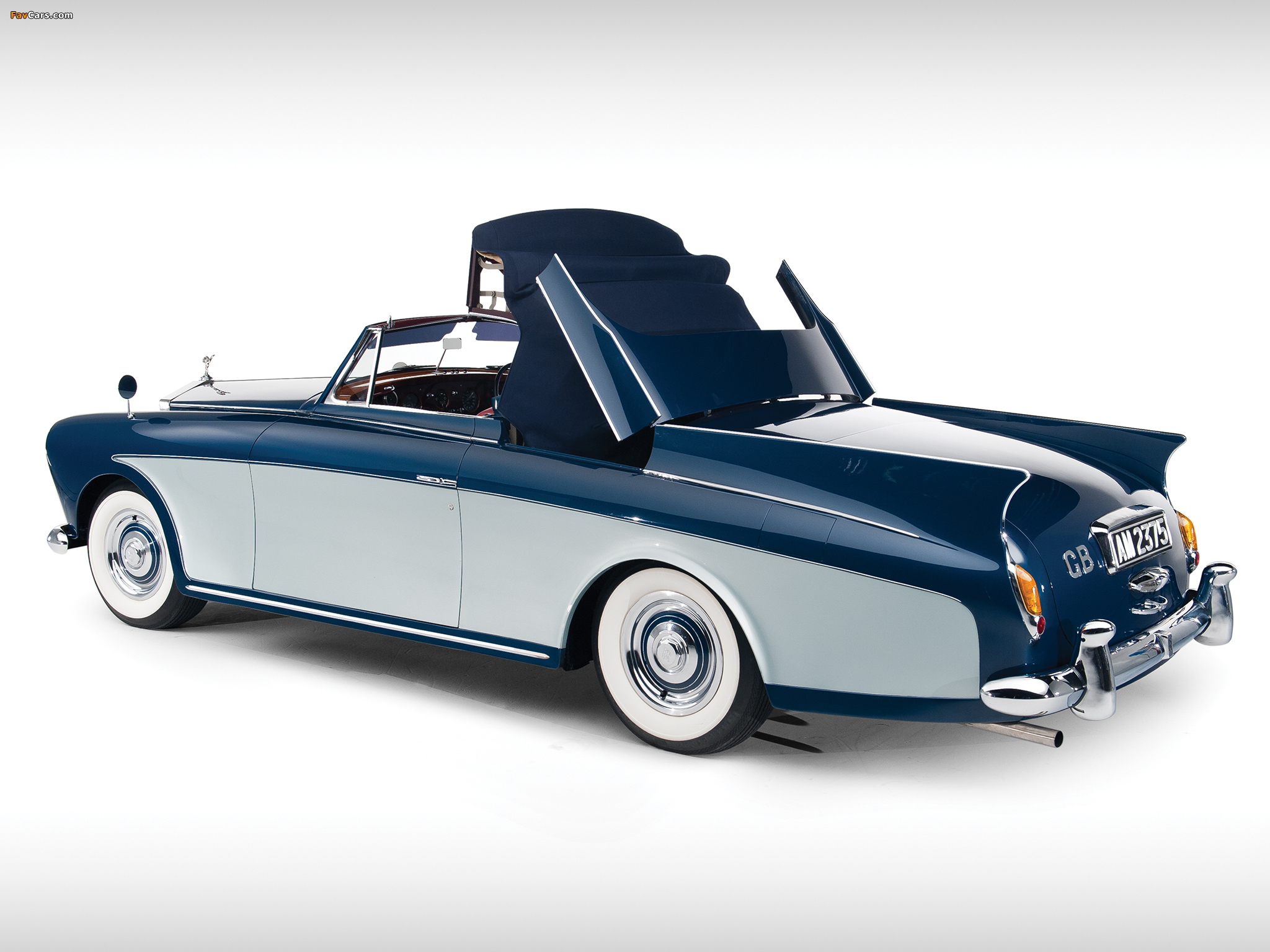 Rolls-Royce Silver Cloud Drophead Coupe by Hooper (I) 1956–58 photos (2048 x 1536)