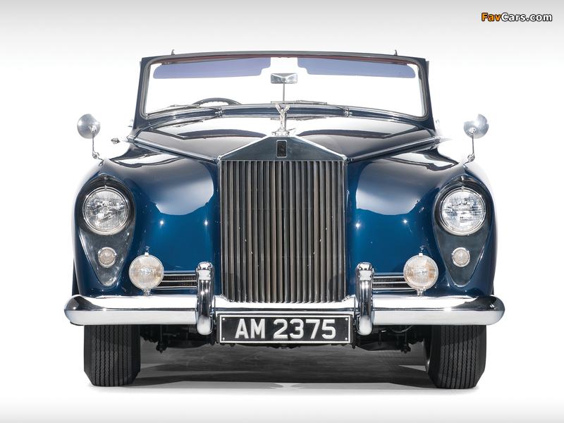 Rolls-Royce Silver Cloud Drophead Coupe by Hooper (I) 1956–58 wallpapers (800 x 600)