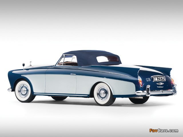 Rolls-Royce Silver Cloud Drophead Coupe by Hooper (I) 1956–58 wallpapers (640 x 480)