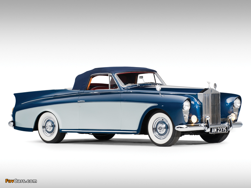 Rolls-Royce Silver Cloud Drophead Coupe by Hooper (I) 1956–58 wallpapers (800 x 600)
