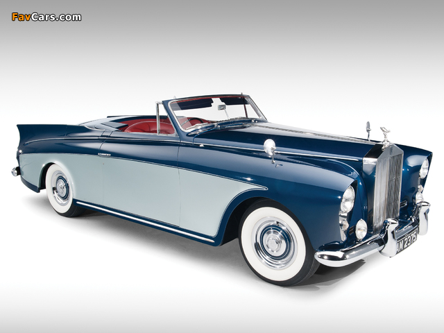 Rolls-Royce Silver Cloud Drophead Coupe by Hooper (I) 1956–58 wallpapers (640 x 480)