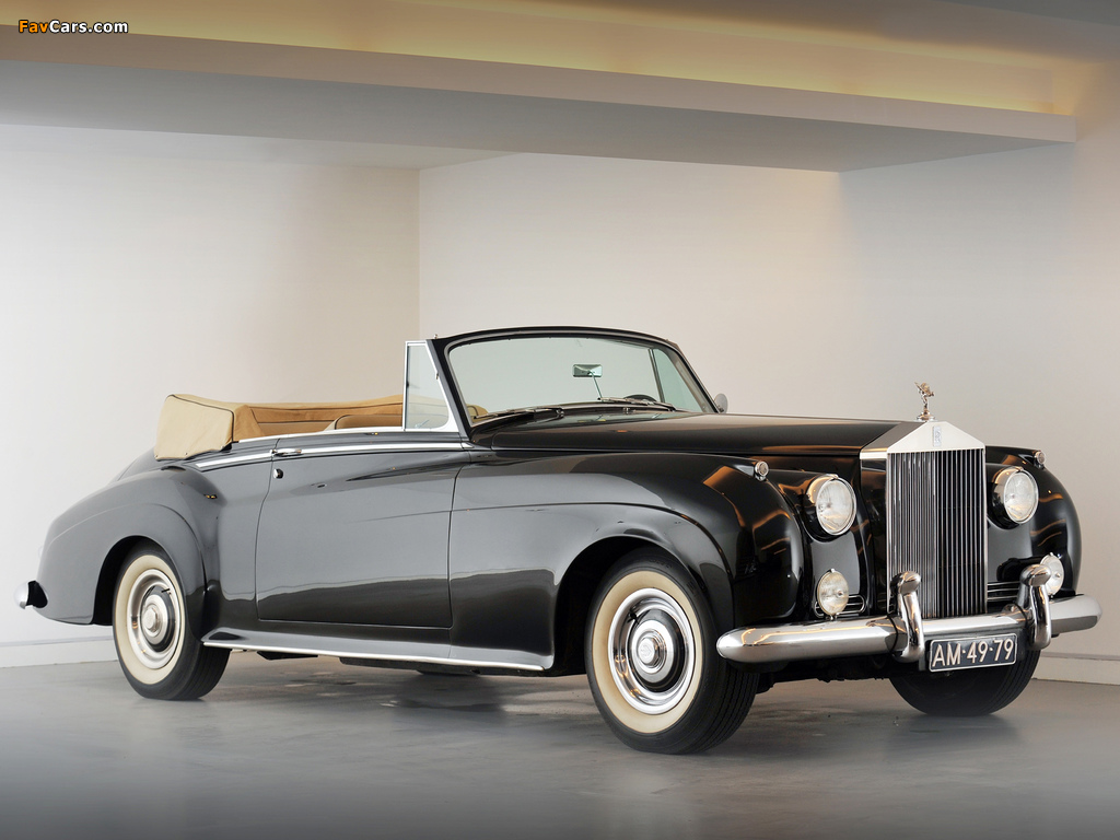 Rolls-Royce Silver Cloud Drophead Coupe by Mulliner (II) 1959–62 photos (1024 x 768)