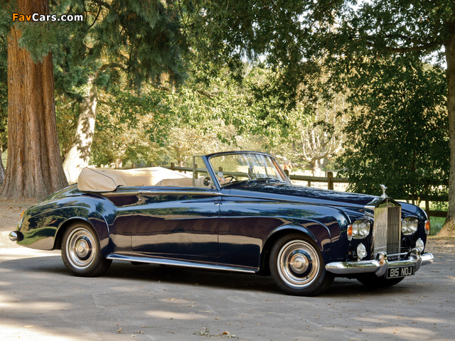 Rolls-Royce Silver Cloud Drophead Coupe UK-spec (III) 1962–66 photos (640 x 480)