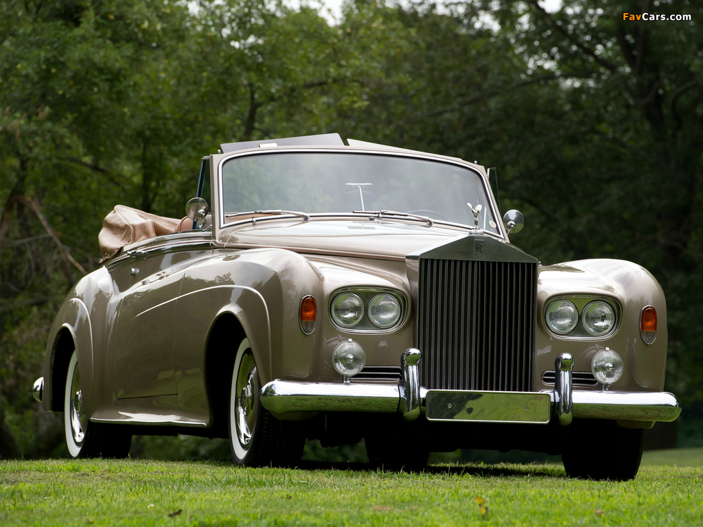 Rolls-Royce Silver Cloud Drophead Coupe (III) 1962–66 wallpapers (1024 x 768)