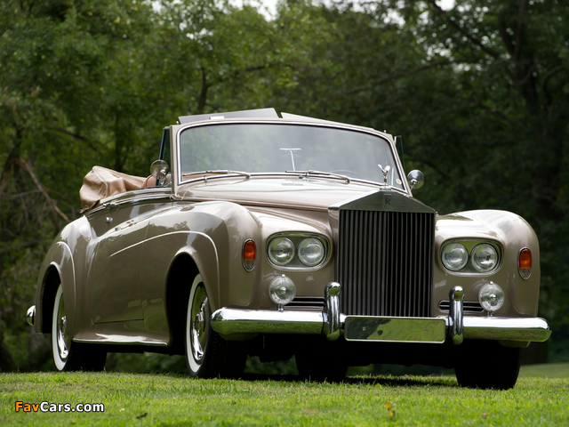 Rolls-Royce Silver Cloud Drophead Coupe (III) 1962–66 wallpapers (640 x 480)