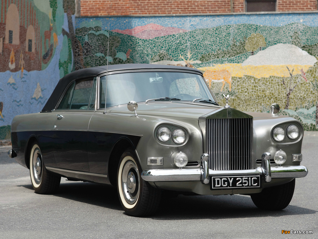 Rolls-Royce Silver Cloud Mulliner Park Ward Drophead Coupe (III) 1966 images (1024 x 768)