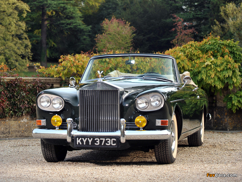 Rolls-Royce Silver Cloud Mulliner Park Ward Drophead Coupe (III) 1966 images (800 x 600)