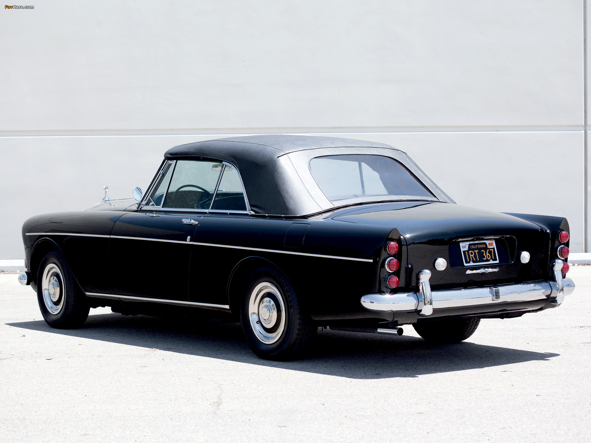 Rolls-Royce Silver Cloud Mulliner Park Ward Drophead Coupe (III) 1966 pictures (2048 x 1536)