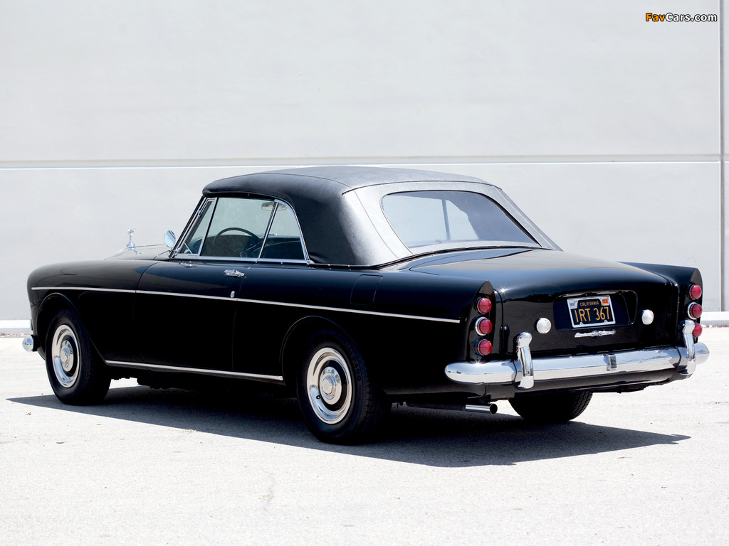 Rolls-Royce Silver Cloud Mulliner Park Ward Drophead Coupe (III) 1966 pictures (1024 x 768)