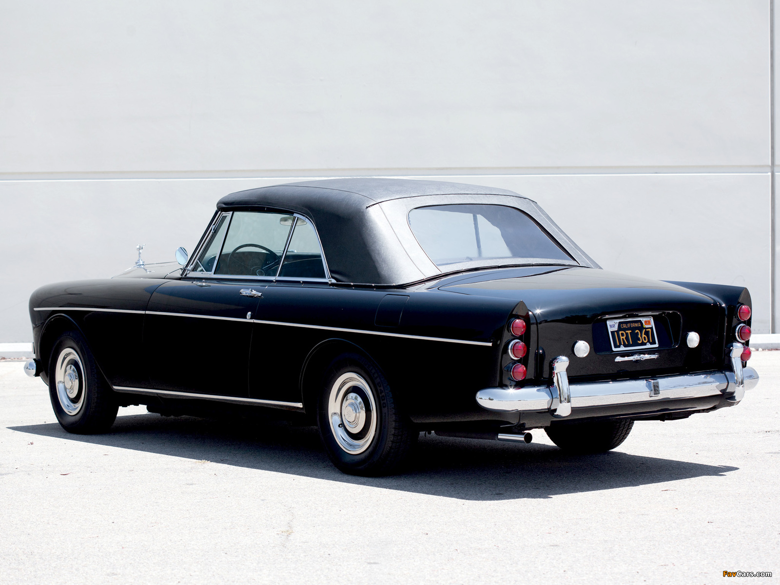 Rolls-Royce Silver Cloud Mulliner Park Ward Drophead Coupe (III) 1966 pictures (1600 x 1200)