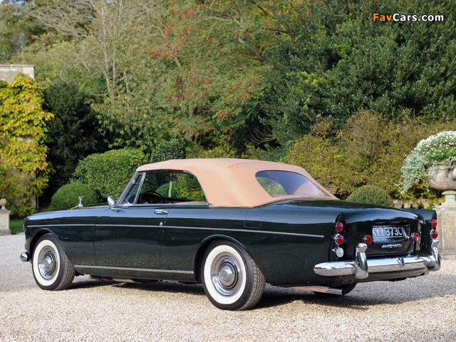Rolls-Royce Silver Cloud Mulliner Park Ward Drophead Coupe (III) 1966 pictures (640 x 480)