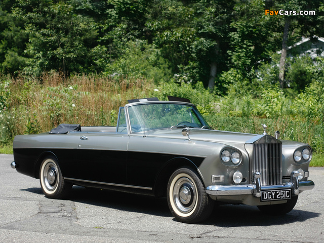 Rolls-Royce Silver Cloud Mulliner Park Ward Drophead Coupe (III) 1966 wallpapers (640 x 480)