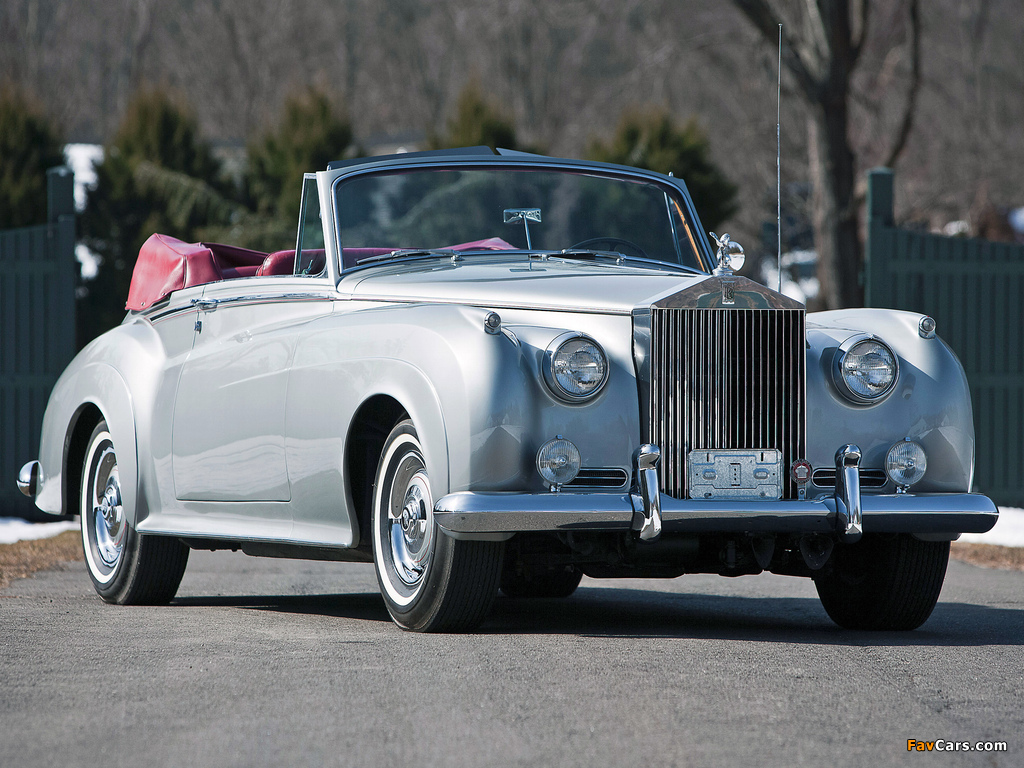 Rolls-Royce Silver Cloud Drophead Coupe (II) 1959–62 wallpapers (1024 x 768)