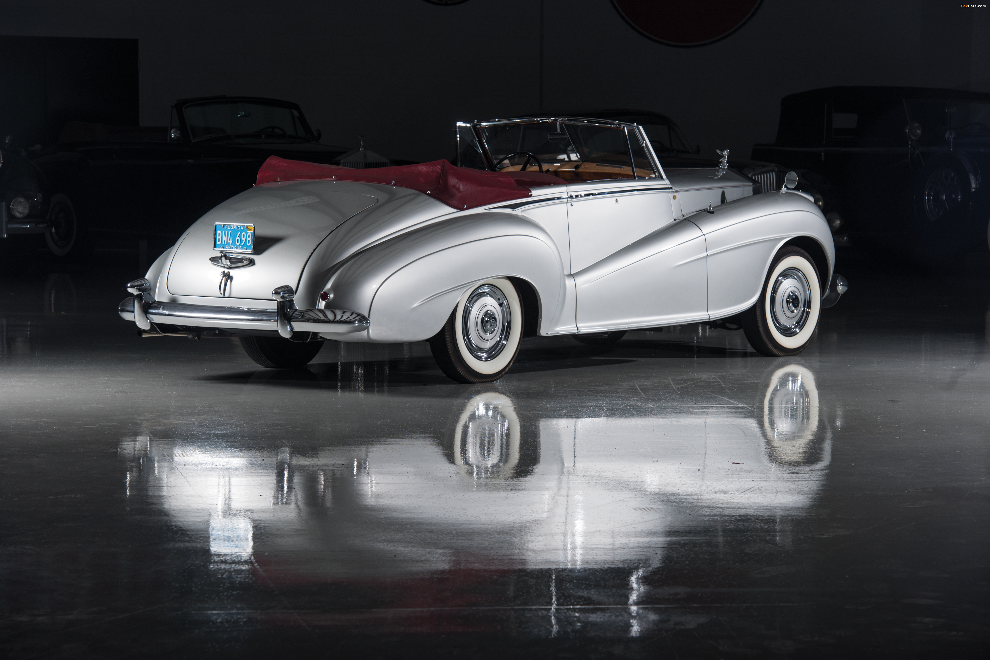 Pictures of Rolls-Royce Silver Dawn Drophead Coupe by Park Ward 1950–54 (4000 x 2670)