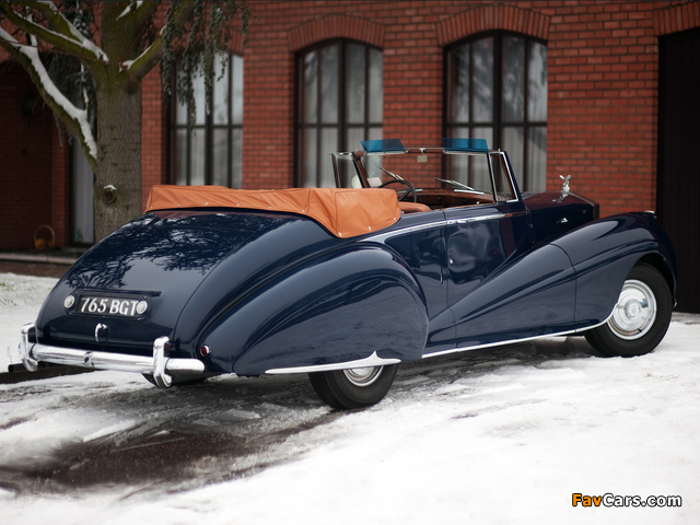 Rolls-Royce Silver Dawn Drophead Coupe by Park Ward 1950 photos (640 x 480)